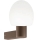 Ideal Lux - Utomhusvägglampa CLIO 1xE27/42W/230V IP44 brun