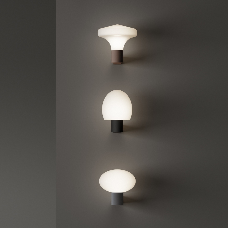 Ideal Lux - Utomhusvägglampa CLIO 1xE27/42W/230V IP44 brun