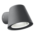 Ideal Lux - Utomhusvägglampa GAS 1xGU10/28W/230V IP43 antracit