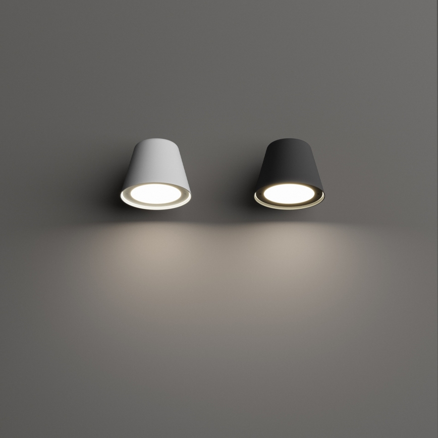 Ideal Lux - Utomhusvägglampa GAS 1xGU10/28W/230V IP43 antracit
