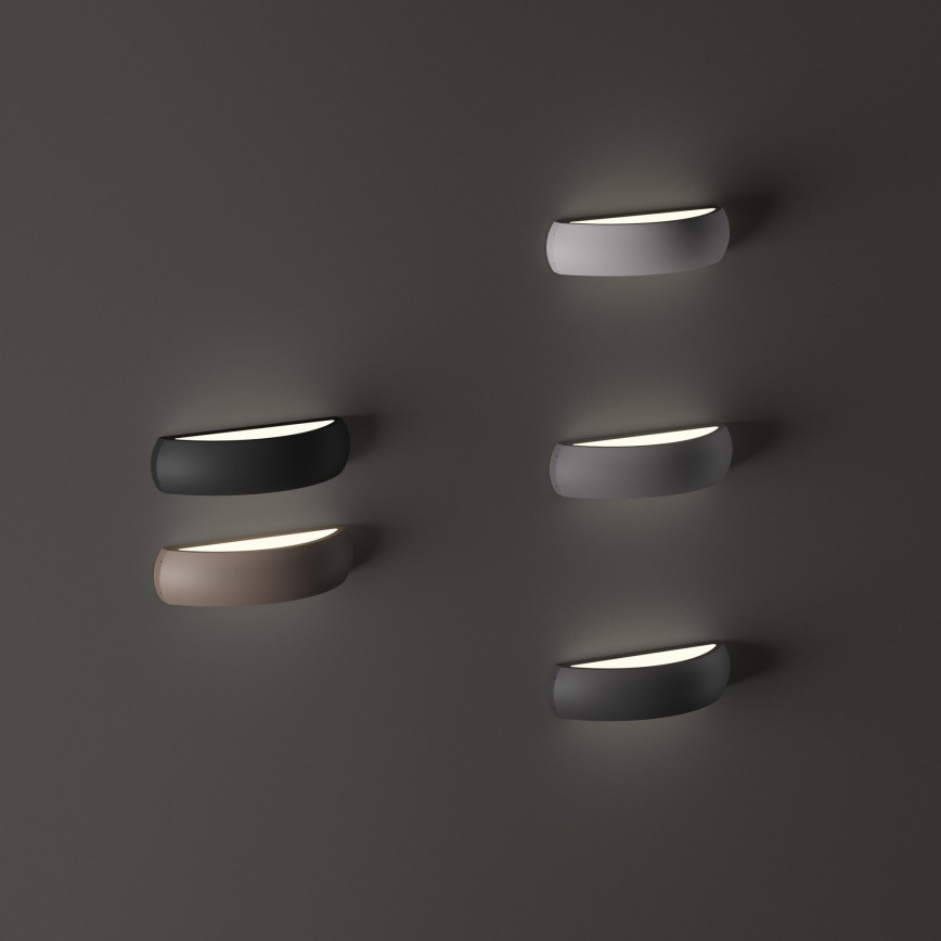 Ideal Lux - Utomhusvägglampa GIOVE 1xE27/60W/230V IP54 brun