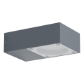 Ideal Lux - Utomhusvägglampa SIRIO 1xGX53/9W/230V IP65 antracit