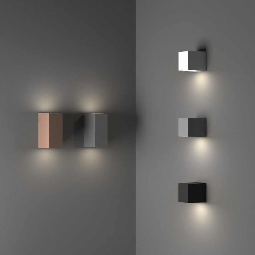 Ideal Lux - Utomhusvägglampa UP 1xG9/15W/230V IP44 brun