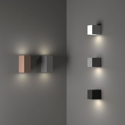 Ideal Lux - Utomhusvägglampa UP 2xG9/15W/230V IP44 brun