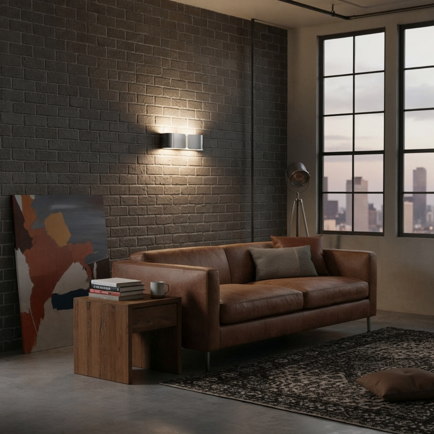 Ideal Lux - Vägglampa 2xE27/60W/230V