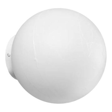 Ideal Lux - Vägglampa CARTA 1xE27/25W/230V diameter 20 cm vit