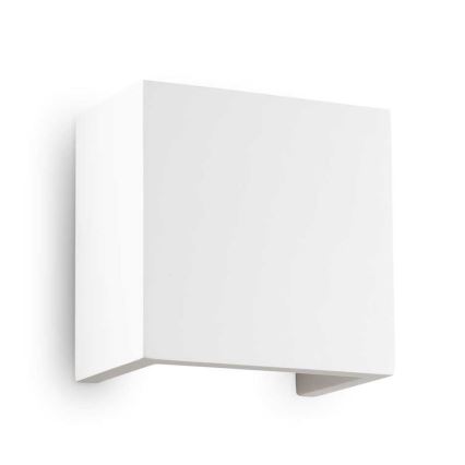 Ideal Lux - Vägglampa FLASH GESSO 1xG9/40W/230V vit