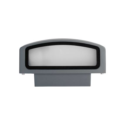 Ideal Lux - Vägglampa för utomhusbruk ANDROMEDA 1xE27/60W/230V IP55 antracit