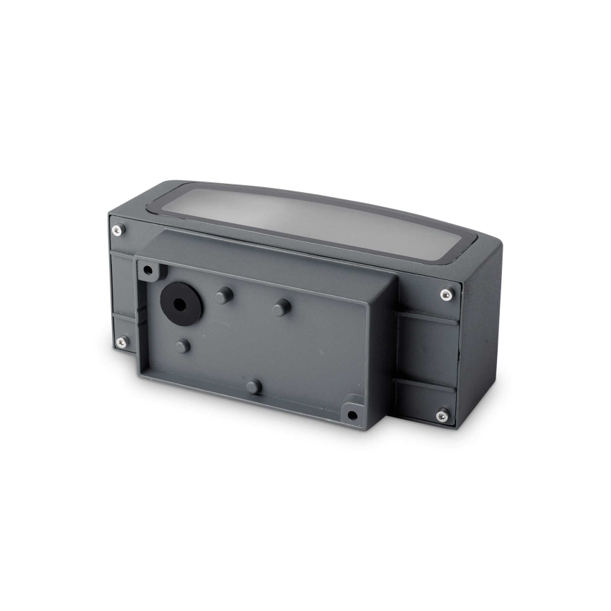 Ideal Lux - Vägglampa för utomhusbruk ANDROMEDA 1xE27/60W/230V IP55 antracit