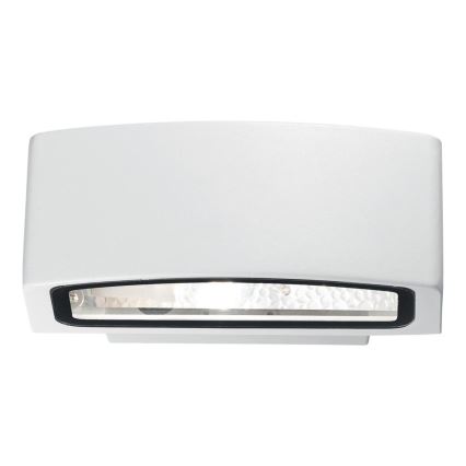 Ideal Lux - Vägglampa för utomhusbruk ANDROMEDA 1xE27/60W/230V IP55 vit
