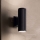 Ideal Lux - Vägglampa för utomhusbruk BASE 2xGU10/28W/230V IP44 svart