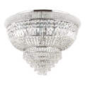 Ideal Lux - Vägglampa i kristall DUBAI 24xE14/28W/230V diameter 78 cm skinande krom