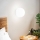 Ideal Lux - Vägglampa MAPA 1xE27/42W/230V Ø 30 cm vit