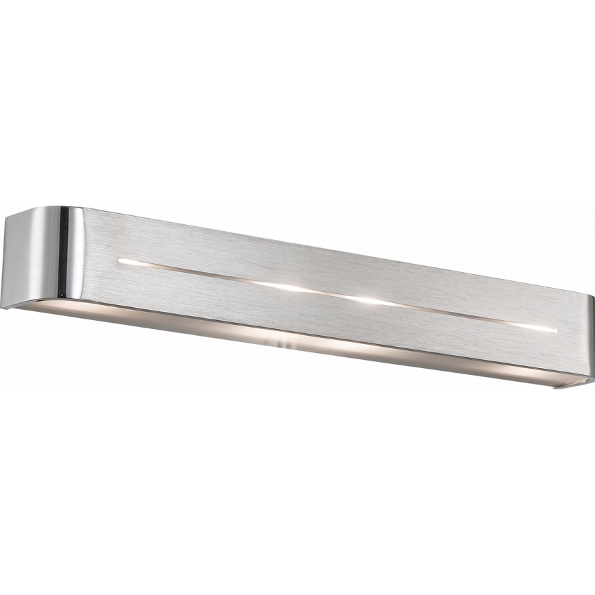 Ideal Lux - Vägglampa POSTA 4xE14/40W/230V matt krom