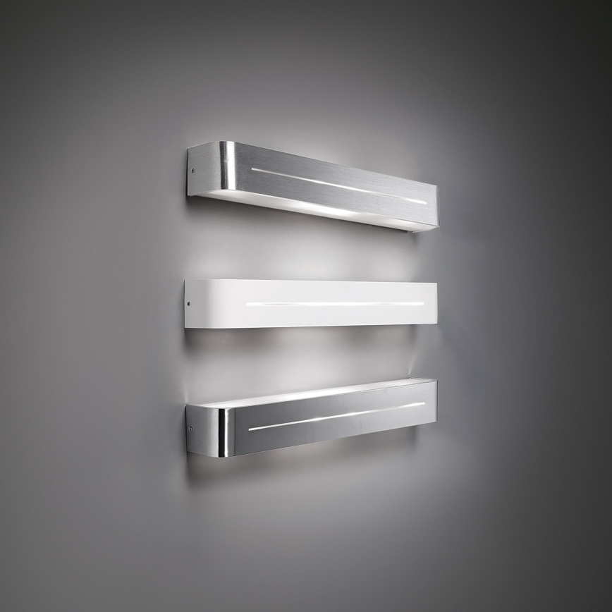 Ideal Lux - Vägglampa POSTA 4xE14/40W/230V matt krom