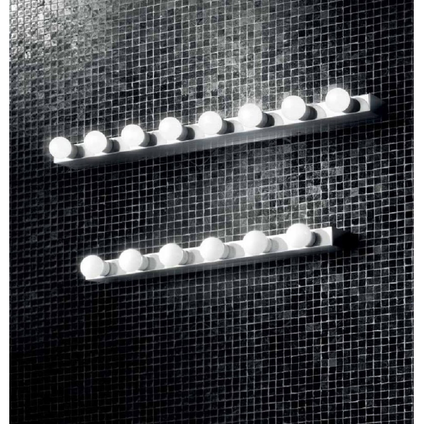 Ideal Lux - Vägglampa PRIVE 6xE14/40W/230V skinande krom