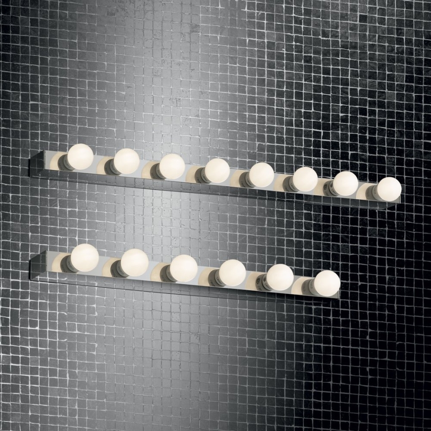 Ideal Lux - Vägglampa PRIVE 6xE14/40W/230V skinande krom