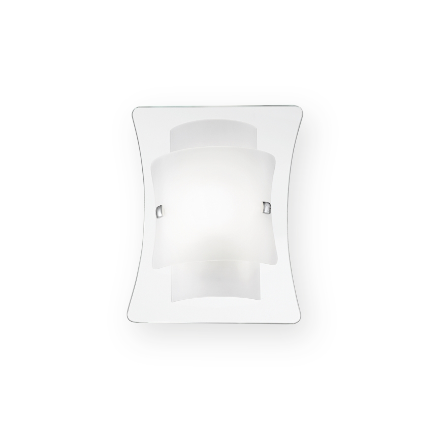 Ideal Lux - Vägglampa TRIPLO 1xE27/60W/230V klar