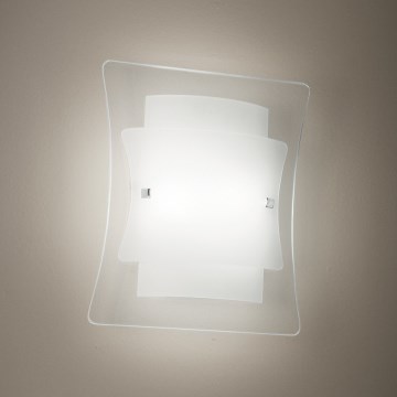 Ideal Lux - Vägglampa TRIPLO 2xE27/60W/230V klar
