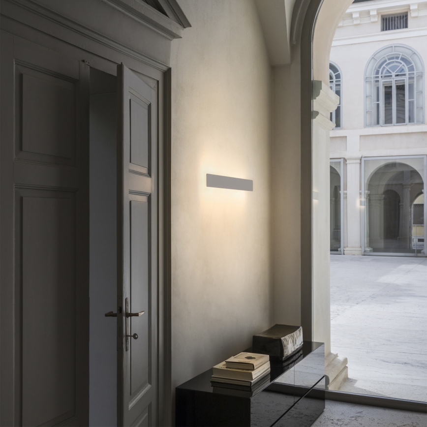 Ideal Lux - ZIG ZAG LED-vägglampa 30 W, 230 V, 75 cm, CRI 90, vit