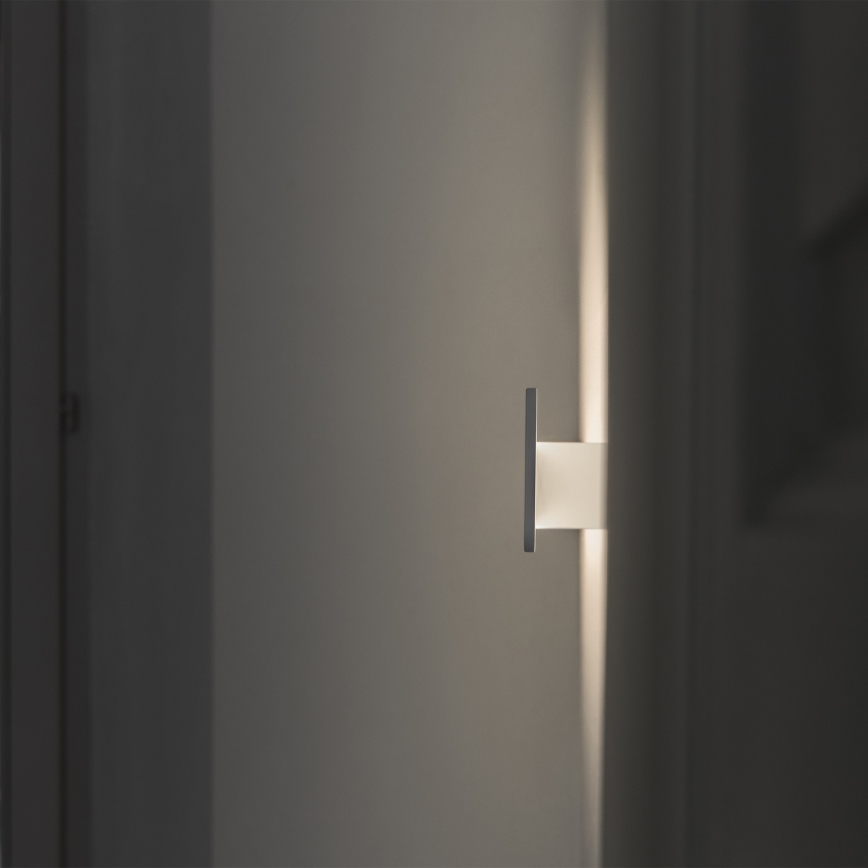 Ideal Lux - ZIG ZAG LED-vägglampa 30 W, 230 V, 75 cm, CRI 90, vit