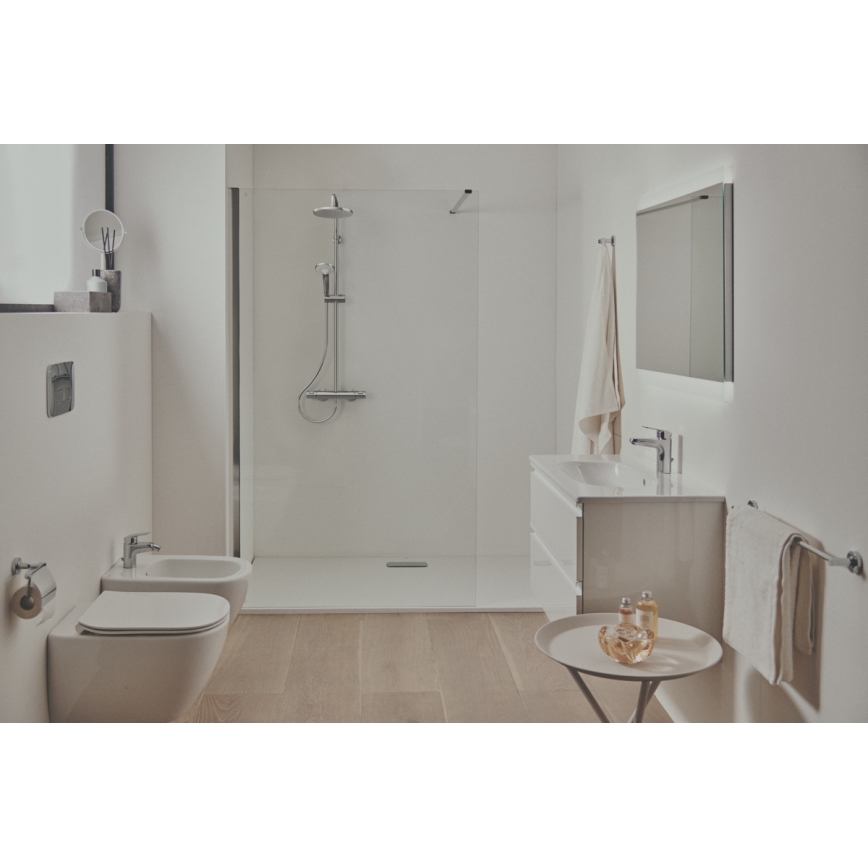 Ideal Standard A7208AA - Duschset med termostatblandare CERATHERM T25, polerad krom