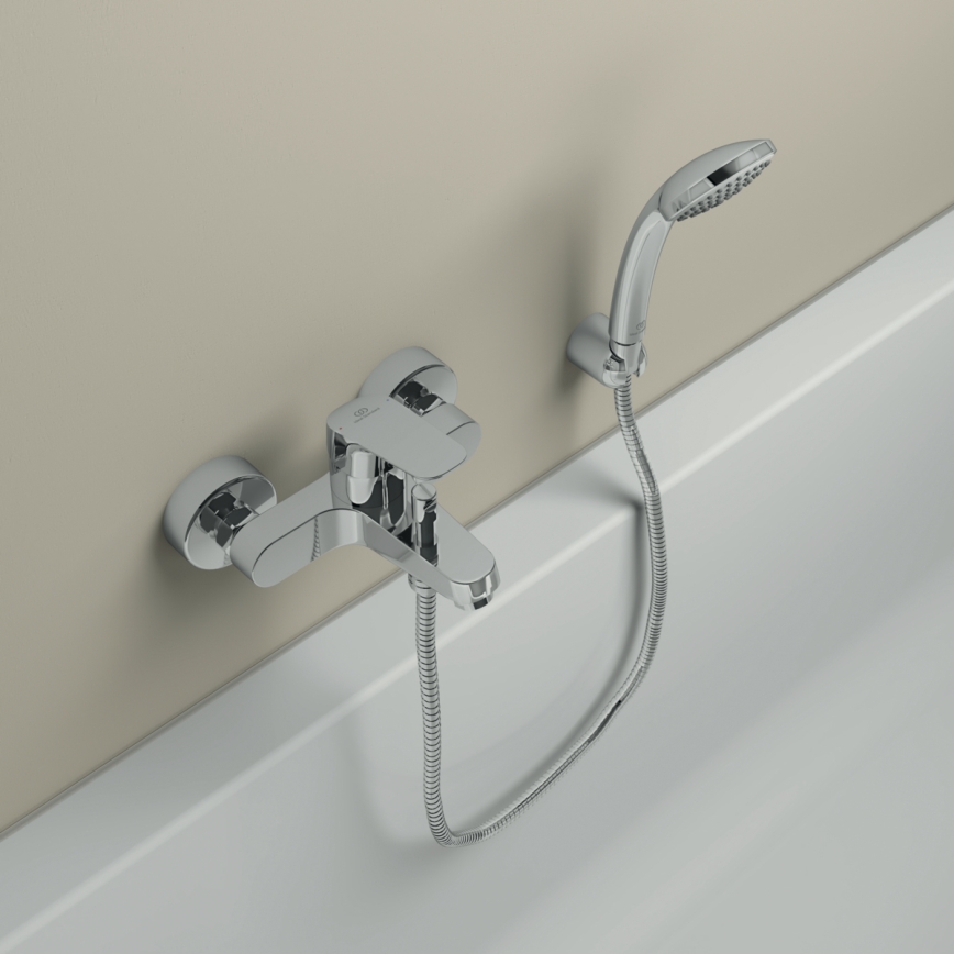 Ideal Standard B1721AA - CERAFLEX badkarsblandare, polerad krom
