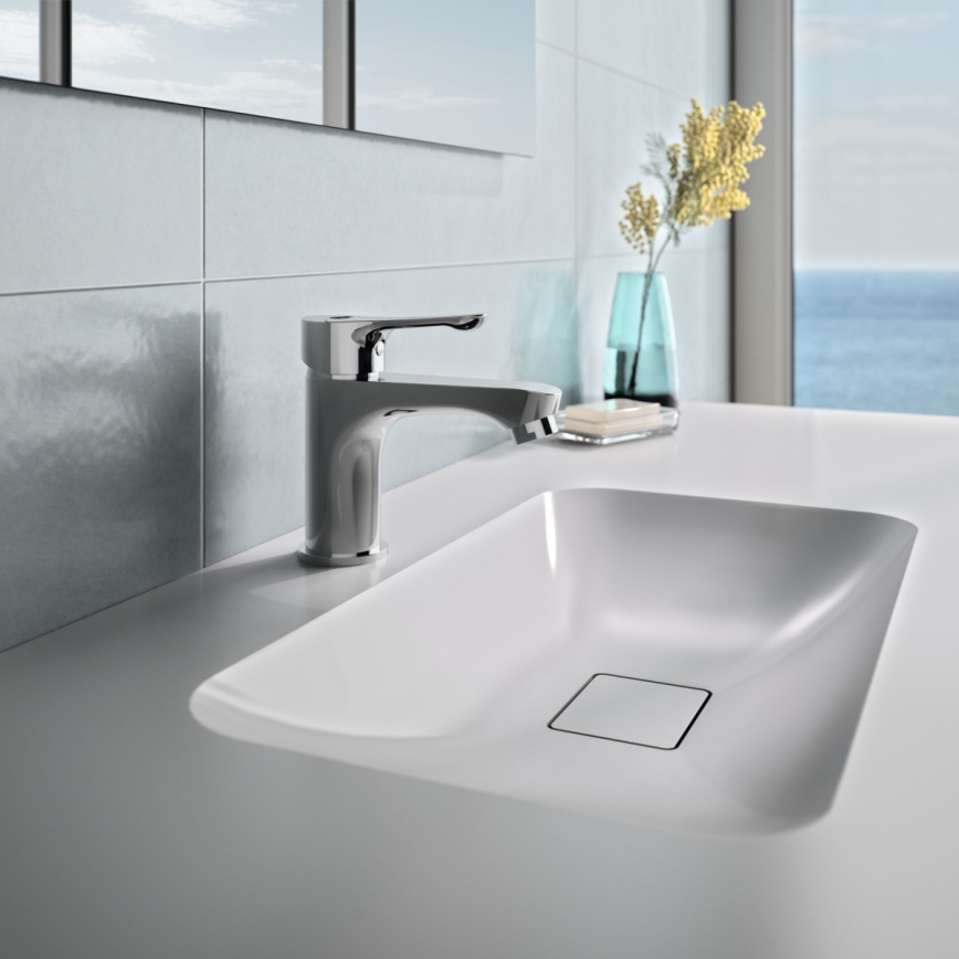 Ideal Standard BC552AA - Tvättställsblandare ALPHA 13,6 cm, polerad krom