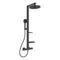 Ideal Standard BD583XG - Duschset med CERATHERM ALU+ blandare, matt svart