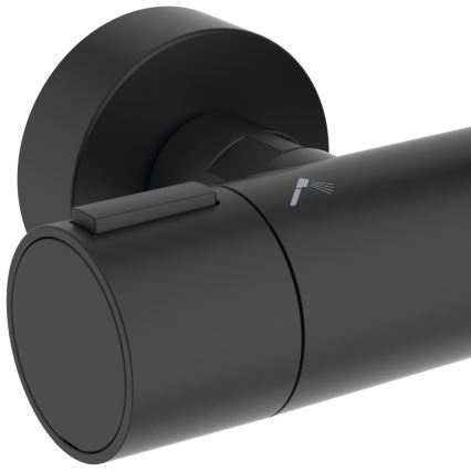 Ideal Standard BD583XG - Duschset med CERATHERM ALU+ blandare, matt svart