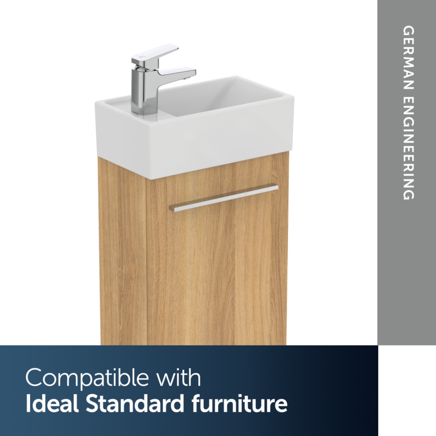 Ideal Standard E211301 - Vägghängt tvättställ I.LIFE S 37 x 21 cm, keramik/vit