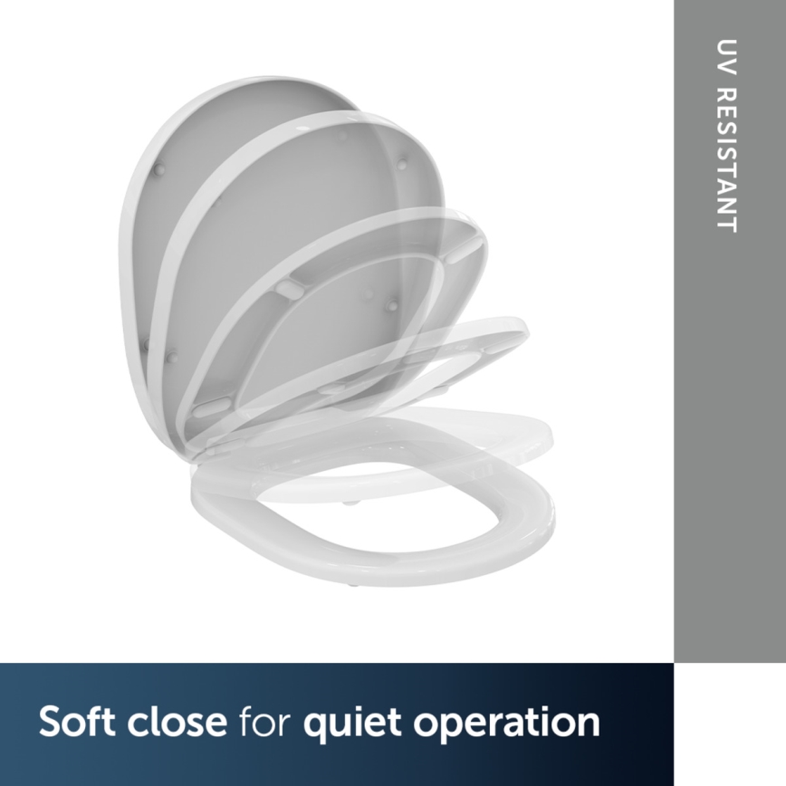Ideal Standard E712701 - WC-sits SoftClose CONNECT vit
