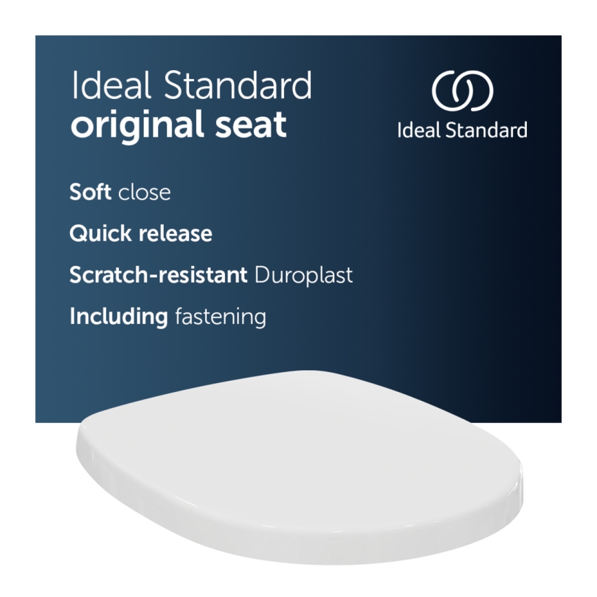 Ideal Standard E712701 - WC-sits SoftClose CONNECT vit