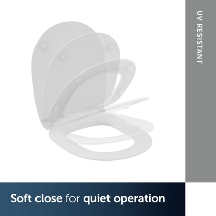Ideal Standard E772401 - SoftClose-toalettsits CONNECT, vit