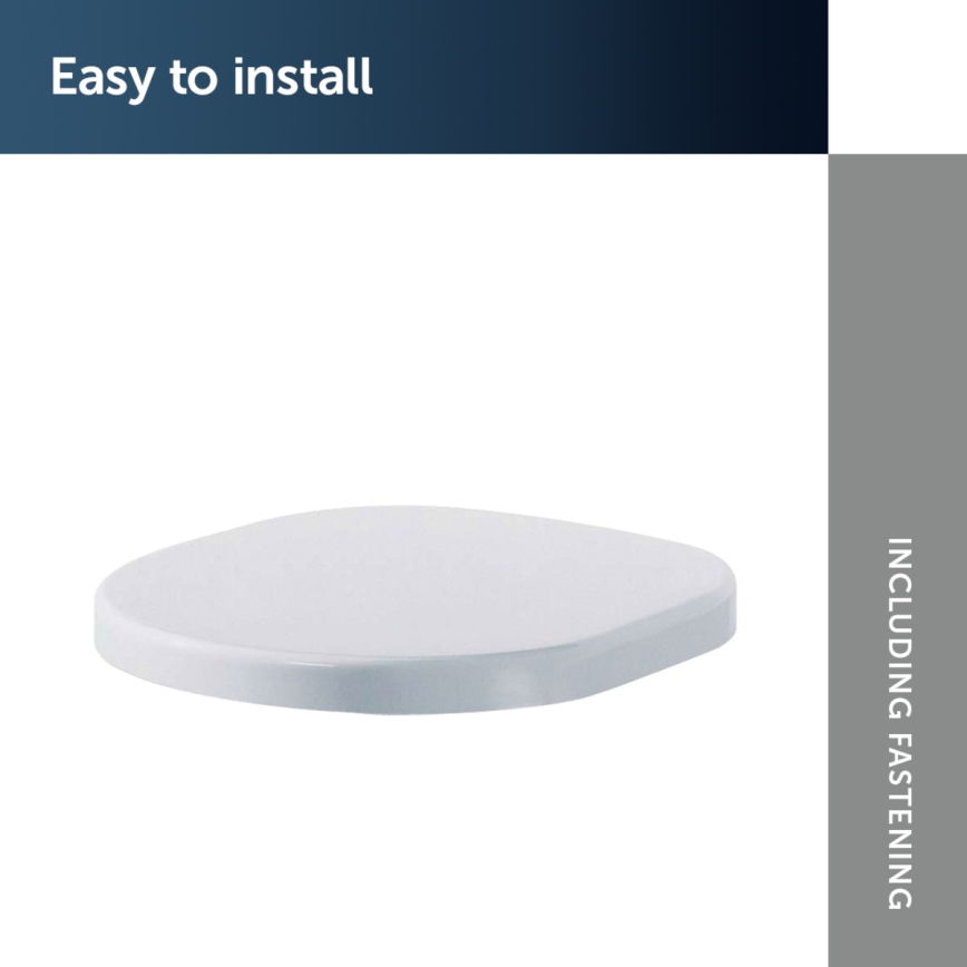 Ideal Standard K706101 - Toalettsits SoftClose TONIC vit