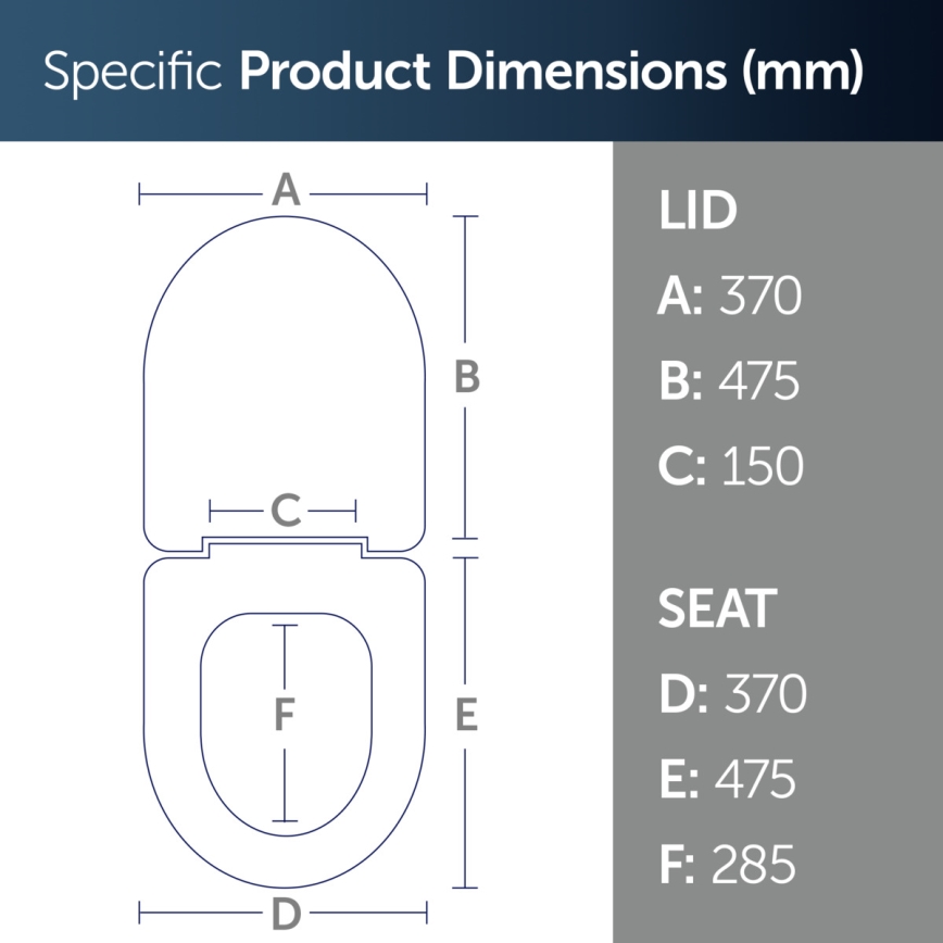 Ideal Standard K706101 - Toalettsits SoftClose TONIC vit