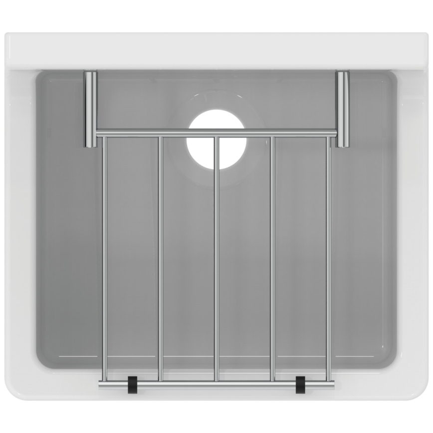 Ideal Standard S593901 - Väggmonterad tvättho med avloppsgaller DOURO 45,5x38 cm keramik/vit
