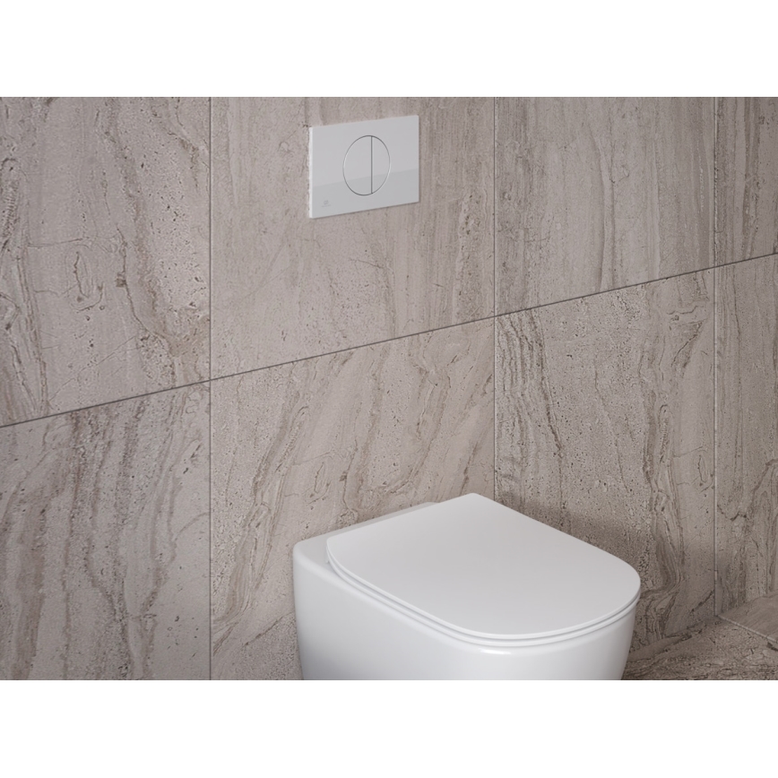 Ideal Standard T007901 - Vägghängd WC TESI, keramik/vit