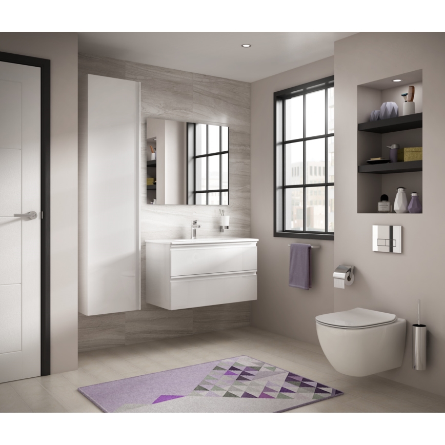 Ideal Standard T354601 - Vägghängd WC med SoftClose-sits TESI keramik/vit