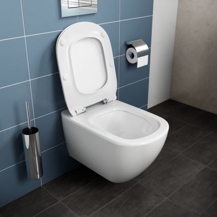 Ideal Standard T354601 - Vägghängd WC med SoftClose-sits TESI keramik/vit