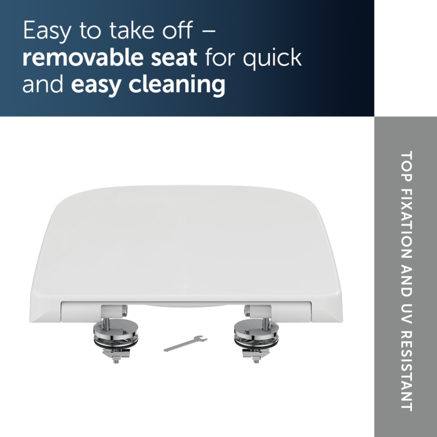 Ideal Standard T468301 - Toalettsits SoftClose I.LIFE B vit