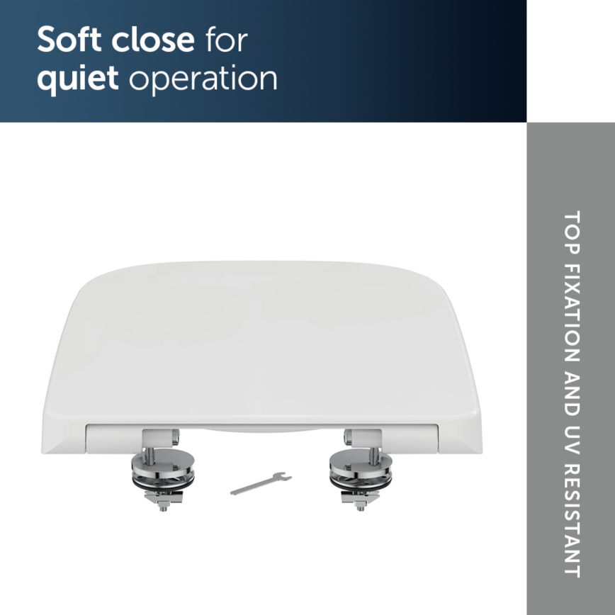 Ideal Standard T468301 - Toalettsits SoftClose I.LIFE B vit
