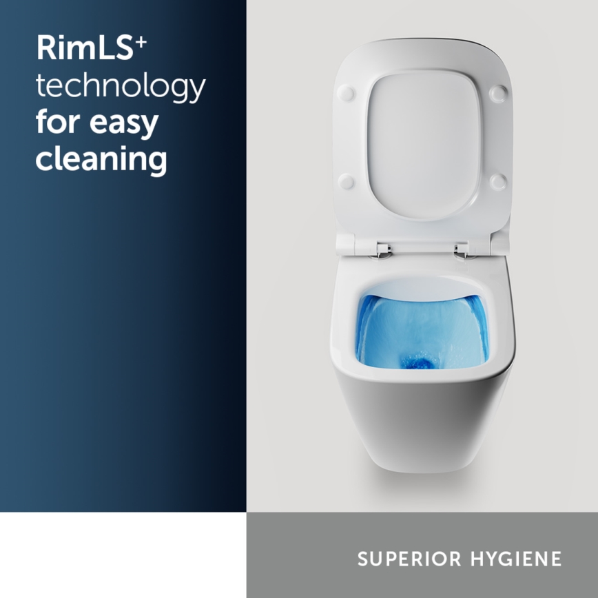 Ideal Standard T471701 - Vägghängd WC Rimless I.LIFE A keramik/vit