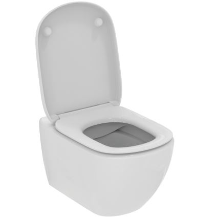 Ideal Standard T493201 - Vägghängd WC utan spolkant TESI keramik/vit