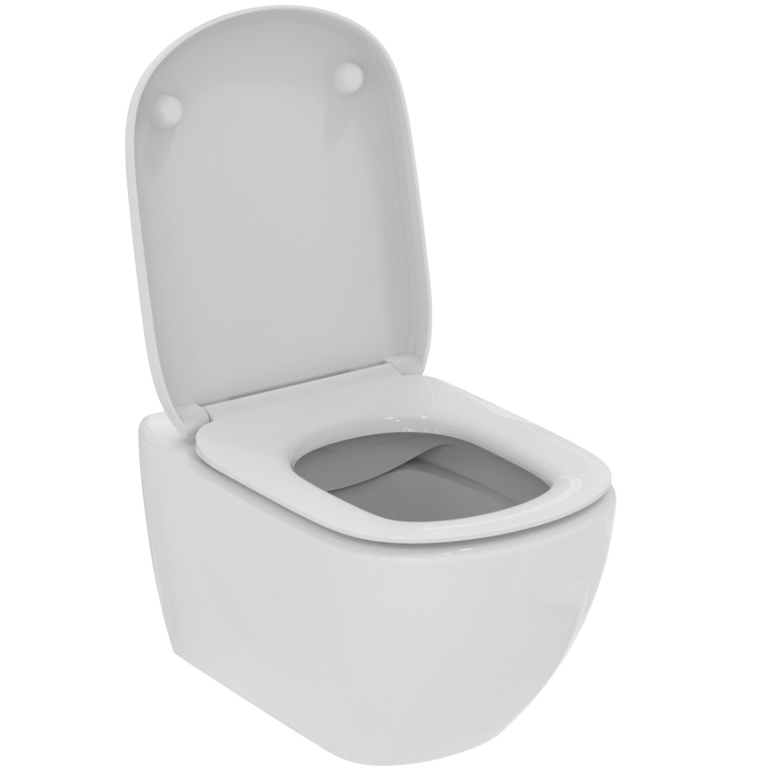 Ideal Standard T493201 - Vägghängd WC utan spolkant TESI keramik/vit