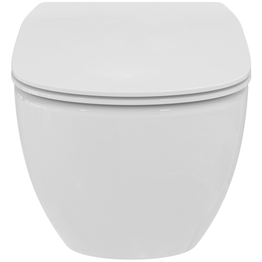 Ideal Standard T536001 - Vägghängd WC utan spolkant med SoftClose-sits TESI keramik/vit