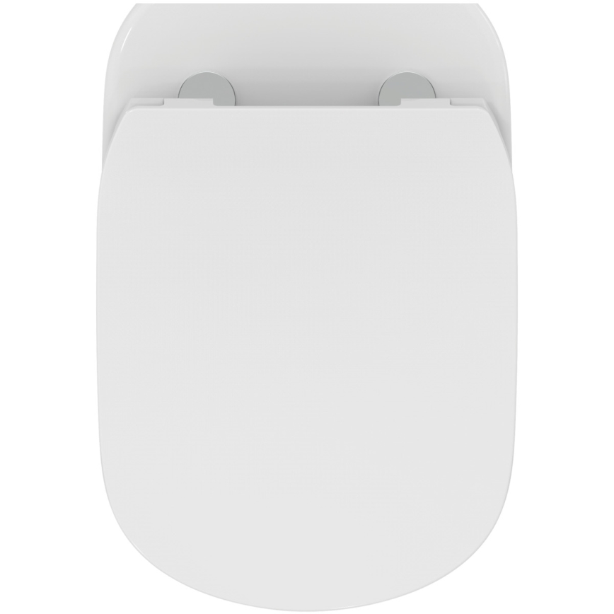 Ideal Standard T536001 - Vägghängd WC utan spolkant med SoftClose-sits TESI keramik/vit