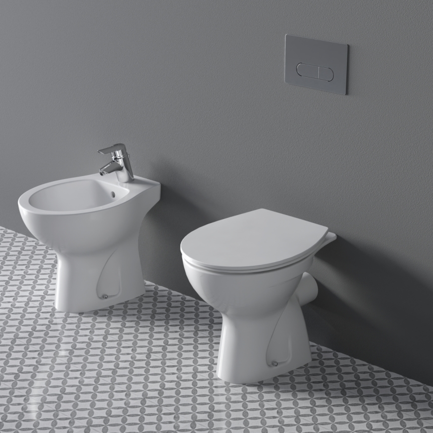 Ideal Standard W333101 - Stående WC EUROVIT porslin/vit