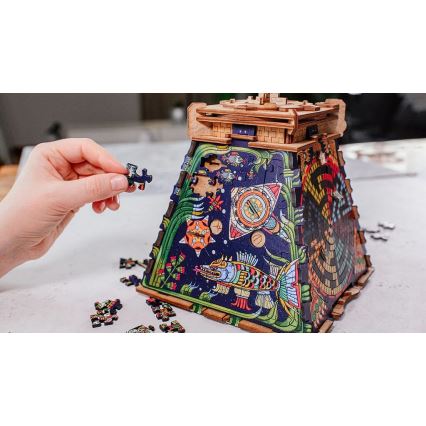 iDventure - Träpussel Solpyramid