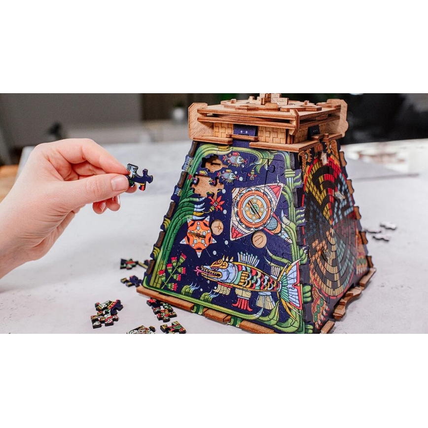 iDventure - Träpussel Solpyramid